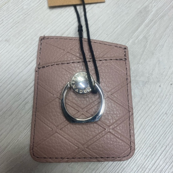 Steve Madden Mauve Key & Card Holder - Picture 2 of 5